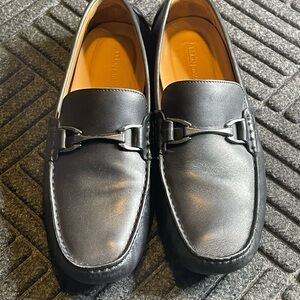 Allen Edmonds Lando Horse Bit Loafers Black Leather Men's Size 10